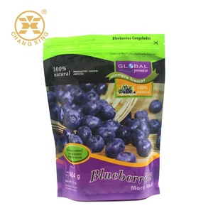 Food Packaging Packing Zip Lock Plastic Bags Foil Food Small Pouches Standing up Pouch Food Clear for Zipper Zip Lock