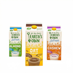 Luxury Handmade Custom Beverage Packaging Box for Juice & Milk Carton Four-Color Printing Guangdong Wholesale