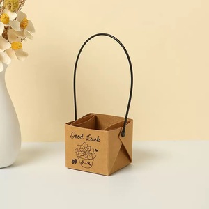 Custom Logo PE Laminated Anti-oil Kraft Box