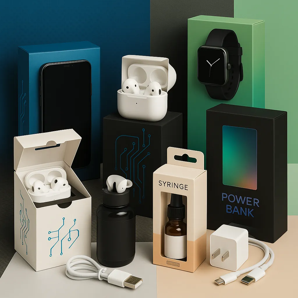 Custom Electronics Rigid Boxes for Smart Devices