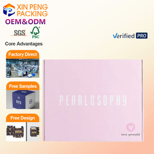2026 XP OEM Bulk Factory Price Foldable Collapsible Carton Gift Box Space Saving Store Bin Custom Packaging Kraft Gift Paper Box