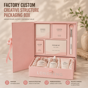 Top Rated Eco-Friendly Custom Logo Luxury Packaging Boxes With Magnetic Closure And Recycled Materials For Beauty Gift Sets