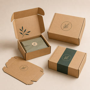 Custom Corrugated Cardboard Kraft Paper Gift Clothing Packaging Shoes Shipping Folding Mailer Box Clothes Paper Box